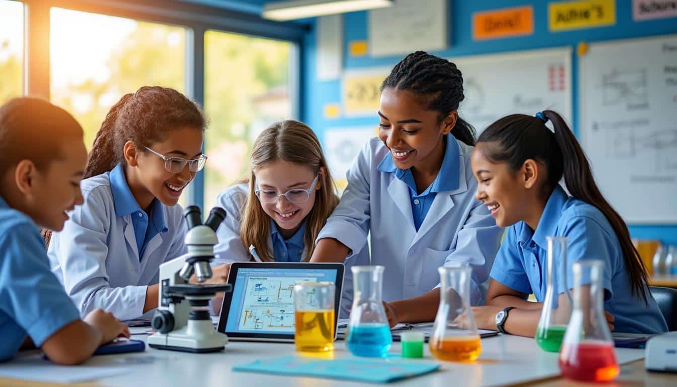 découvrez comment encourager les filles à s'intéresser aux sciences dès le collège en levant les freins et en favorisant l'égalité des chances dans l'éducation scientifique.