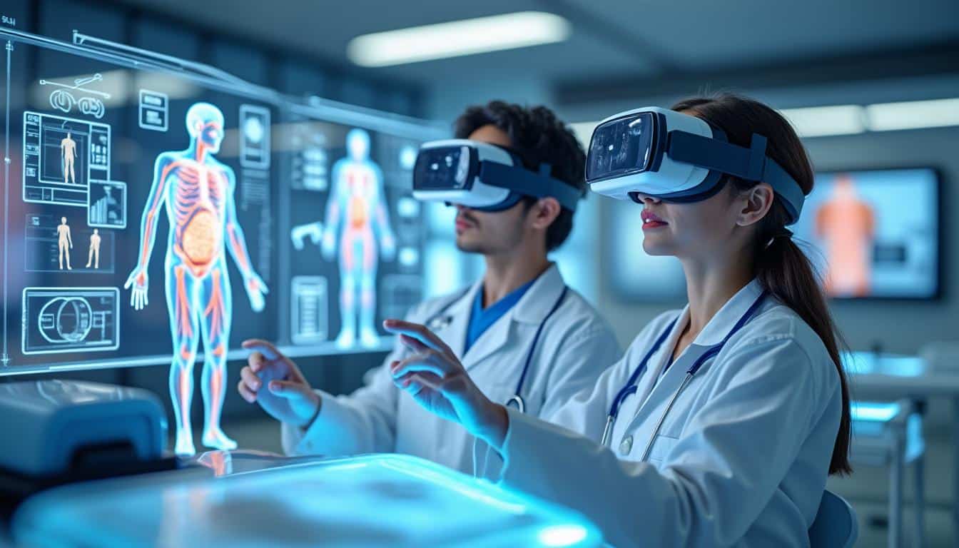 découvrez comment la réalité virtuelle transforme l'enseignement immersif pour les étudiants en médecine, offrant une expérience d'apprentissage innovante et interactive.